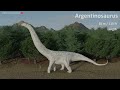 Dinosaurs size comparison (3d Animated)