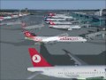 Fs2004 Atlasjet MD-83 Landing Istanbul Ataturk Intl. Airport [LTBA]