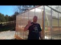 Harbor Freight Greenhouse 10x12 Review & Customizations