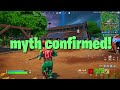 I Busted PUMP SHOTGUN *MYTHS* in Fortnite