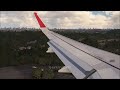 AWESOME Landing at La Guardia Airport NY - JetBlue A320 Scenic Approach Flyover Manhattan!