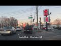 South Blvd  - Charlotte - North Carolina - 4K Street Drive