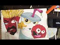 Aqua Teen Hunger Force (ATHF) Copic Ink Sketch