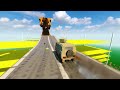 Cars vs Lego T-REX | Teardown
