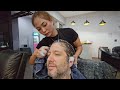 3 HOURS: COULDN'T MOVE or TALK! (ASMR Ear Cleaning, Massage, Facial & Shave) Pattaya, Thailand 🇹🇭