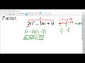 Polynomial Review - Algebra 1