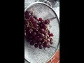 Red grapes vs red wine and raisins
