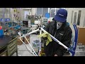 The process of making a Japanese road bike. Craftsmen at the Panasonic Bicycle Factory.