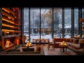 Soft Jazz Music For Relaxation And Focus ☕ Gentle Jazz Music In Cozy Cafe Space
