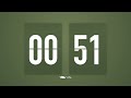 6 Minutes Countdown Timer Flip clock 🎵 / +HIP HOP BEATS