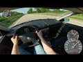 BMW 316i E36 Compact 102 PS Top Speed Drive German Autobahn No Speed Limit POV