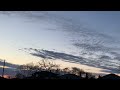 I recorded a sunset video in my area