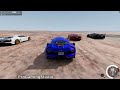 Satisfying Car Crash Game HIGH SPEED JUMPS #2 BeamNG Drive