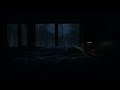 Fall Asleep Quickly in 3 Minutes with Soothing Rain Sound in Forest at Night - Rain Sound on Window