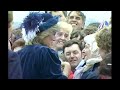 (1983) 21yo Princess Diana makes a speech at the opening of the Redheugh Bridge in Gateshead, UK
