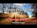 Chris R - Sponsorship / Steps --- @Sobercast