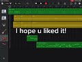 my GarageBand song part 3