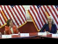 Speaker Emerita Pelosi and Democratic Whip Clark Hold Child Care Roundtable