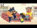 Siapa Pengemudi yang Membuat Masalah 🚗 | Kepala Polisi Labrador | BabyBus Bahasa Indonesia