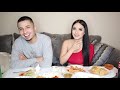 MUKBANG: HOW WE REALLY MET + FIRST DATE 💏