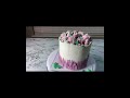 Make a Cake With Me | Spring Cake Decorating #cake #tutorial #motivational