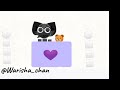This took me a hour to get the emoji cat and y/n's hand took too long ya plz like this vid😅