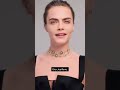 Cara Delevingne funny French accent for Dior