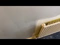 How to drop a radiator / Remove a radiator for decorating, painting, wallpapering, plastering