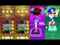 Knuckles Sonic 🆚 Sonic The Hedgehog 🆚 Dark Sonic 🆚 Amy Rose The Hedgehog | Sonic Music Gameplay