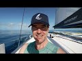 15' Seas on an Outremer 55 catamaran -Atlantic Crossing Part 1-