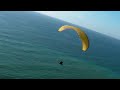 Voo de Parapente nas Falésias da Aguda, Azenhas do Mar, Magoito (Portugal)