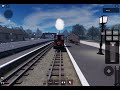 moments before you get run over by a train