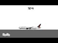 Air Canada 787-9 butter landing