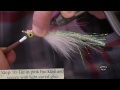 How to Tie the Clouser Minnow Stinger Fly | Fly Tying Tutorial | Hooked Up Network