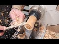Quick use of scraps to make MONEY WOODTURNING.