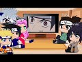 (TR) Past Team 7 and Iruka+Anko react to Naruto and Sasuke vs Orochimaru|Gacha Clup\Life|Paru-Chan~~