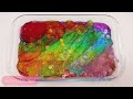 ASMR Slime Video l How To Make Rainbow Dress Bathtub With Glitter Slime | Best Of Yo Yo Idea