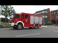 [FEU 4 - Brennt Turnhalle] Einsatzfahrten Feuerwehr & Rettungsdienst Kreis Plön
