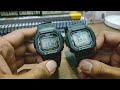 Casio G-Shock Watch G-5600UE-1DR(Tough Solar) and Casio G-Shock Watch DW-5600E-1VQ (G001) Unboxing