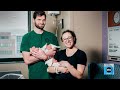 Mom with double uterus gives birth to twins