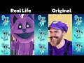 The Best TikTok of CatNap | REAL LIFE vs ORIGINAL | Poppy PlayTime Chapter 3 - Complete Edition (p1)