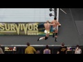 WWE 2K16 - 2 trophies in 1 match - Destroy 2 announce tables