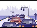 Carpooling app Motion Graphics