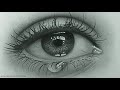 Eye Drawing: How To Draw a Realistic Eye | Crying Eye Drawing Tutorial
