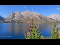 Grand Teton National Park Autumn Colors Scenic Drive 4K