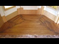 Dollhouse kitchen tiles - kitchen floor for under one dollar