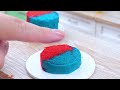 Rainbow Jelly Cake 🌈 Miniatur Kue KITKAT yang Memuaskan Dengan Gummy 😋 Lala Mini