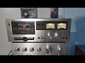 AKAI CS-703D cassette player vintage 70' how nice sounds push it to the quality limits off cassette