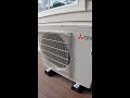 3 Zone Ceiling Cassette Mitsubishi Ductless HVAC System Install in San Jose, CA #shorts
