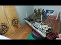 1/64th stern wheeler steamship S.S. Tinmouth ( Lindberg Southernbelle ).